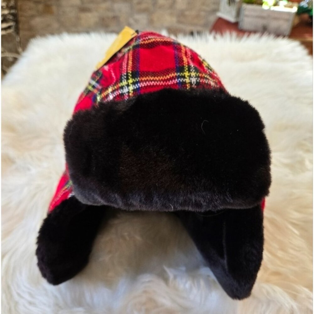 NWT San Diego Hat Company Kids Plaid Hat